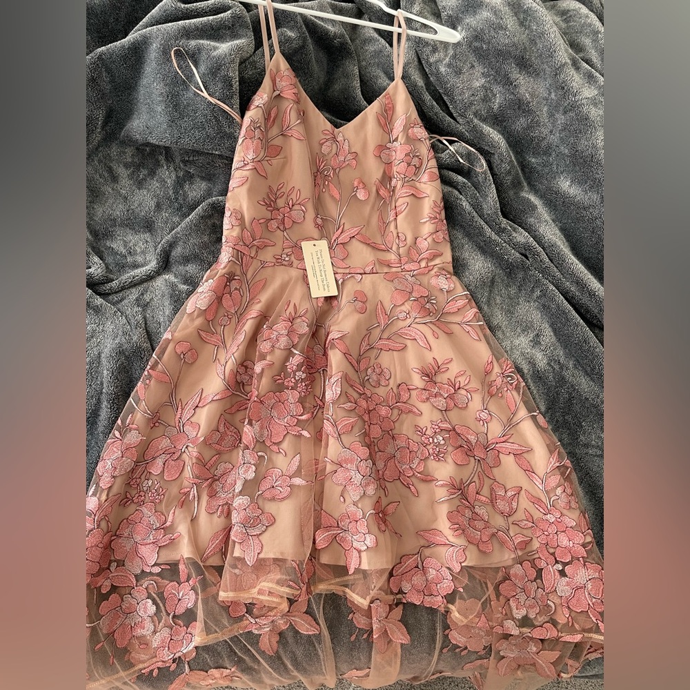 Brand New with Tags Pink Floral Dress